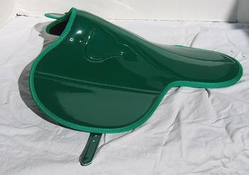 Japanese Patent Leather Saddle (Medium)