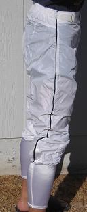 Nobles Nylon stripe  Jockey Pants w/zipper