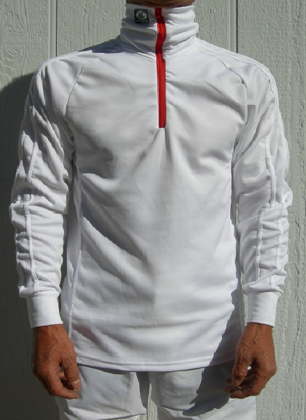 TKO Micro Fleece longsleeve shirt Zipper front